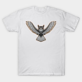 Owl Tattoo T-Shirt